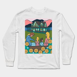 Ten of Pentacles Long Sleeve T-Shirt